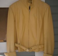 Heine Lederjacke gelb Gr. 42  ashley brooke Bayern - Bobingen Vorschau