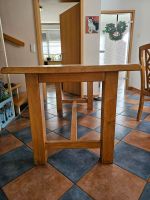 Holzesstisch mit 4 Stühlen Nordrhein-Westfalen - Neukirchen-Vluyn Vorschau