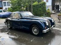 Jaguar XK159 FHC 3,8L Automatik blau Scheunenfund Projekt Oldtime Baden-Württemberg - Wendlingen am Neckar Vorschau
