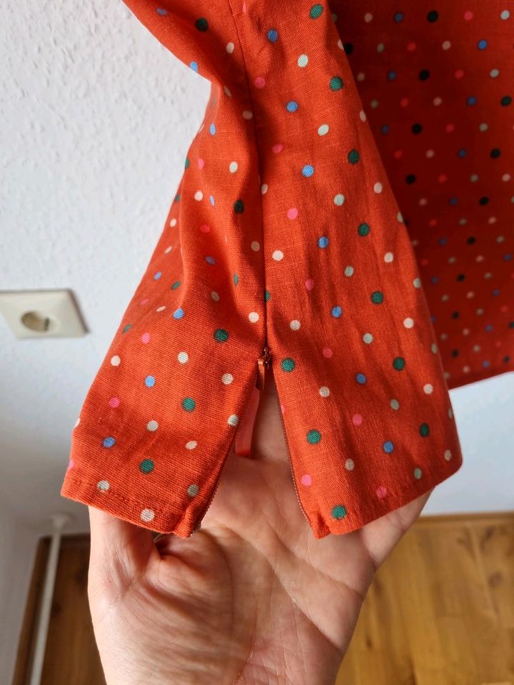 Collectif Dolores Polka Dot Top in Borken