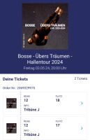 2xBosse Tickets Sitzplätze 03.05.2024 Berlin Brandenburg - Altlandsberg Vorschau