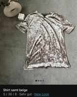 NEW LOOK - T-Shirt samt beige kurzarm Bayern - Bad Bocklet Vorschau