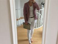 Esprit Baumwoll Jersey Blazer Waffel Piqué Berry mauve blush Bayern - Erlangen Vorschau