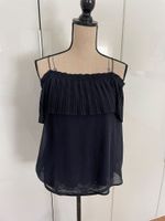 Massimo Dutti - Chiffon Trägertop Gr. S -dunkelblau Bayern - Kolitzheim Vorschau