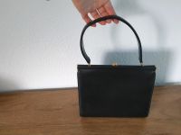 Handtasche vintage schwarz gold  50s 50er Rockabilly Hochzeit Baden-Württemberg - Besigheim Vorschau