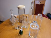 8 Glasflaschen für Likör, Essig-Öl, Glasdosen für Süßes, Nudeln München - Schwabing-West Vorschau