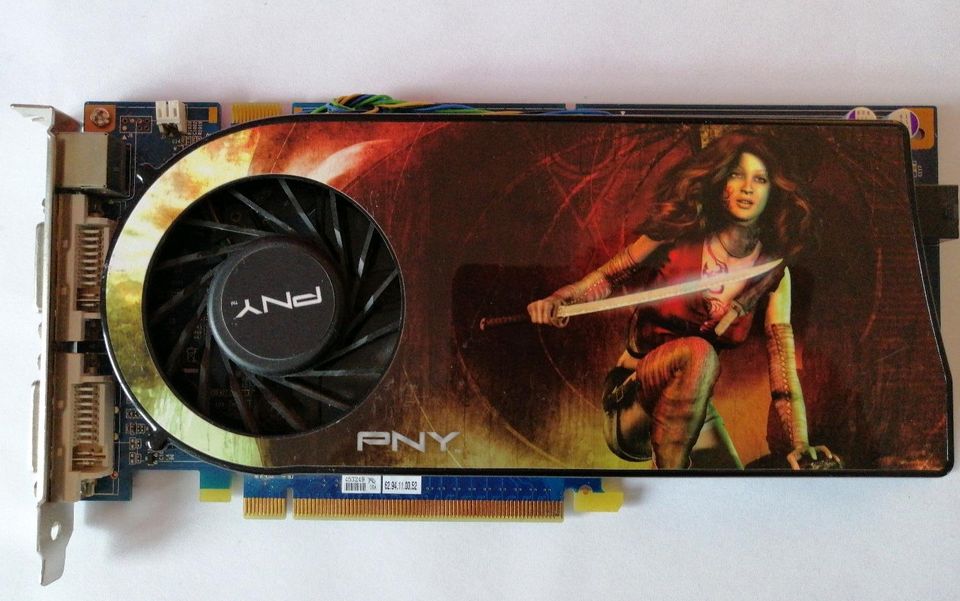 PNY NVIDIA GeForce 9600 GT-E 512MB  PCI-E GRAFIKKARTE  DUAL DVI S in Berlin