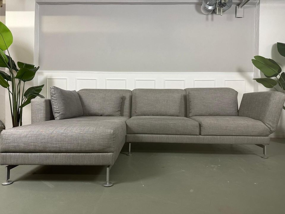 Brühl Moule Ecksofa Stoff Designer Sofa Couch Lieferung in Aachen