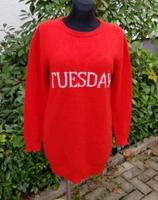 Alberta Ferretti damen Pullover gr.36/38 rot,70%Wolle+30%Kaschmir West - Höchst Vorschau