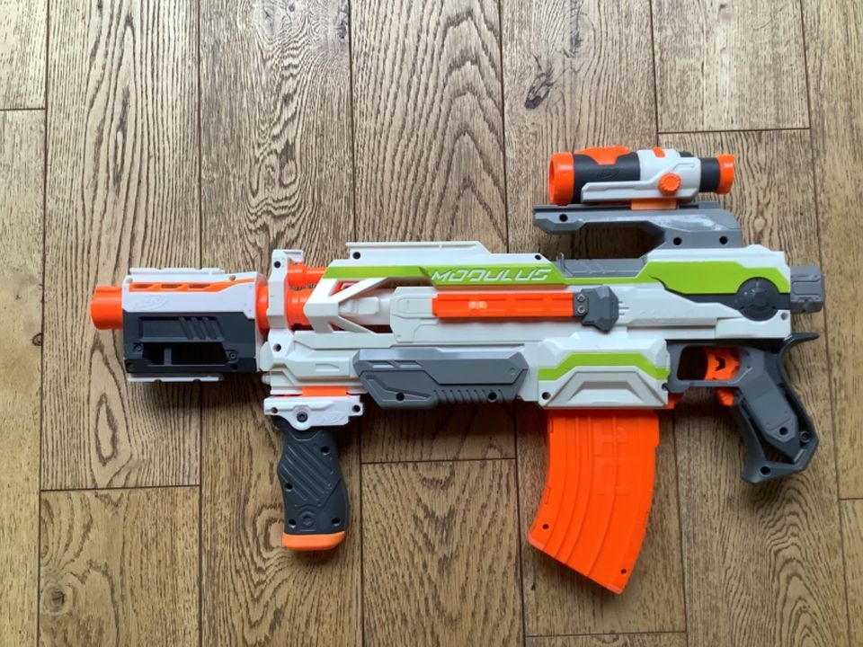 Nerf N-Strike Modulus ECS-10, Nerf N-Strike Elite Alpha Trooper in Heidelberg