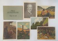 Künstlerpostkarten Gemälde sehr alt Set Baden-Württemberg - Freiburg im Breisgau Vorschau