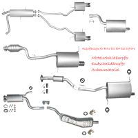 BMW 3er E21 E28 E30 E34 E36 E46 X5 Z3 Auspuff Mitteltopf Endtopf Endschalldämpfer Mittelschalldämpfer Hosenrohr Katalysator Rußpartikelfilter Sportauspuff Lambdasonden Flexrohre Rohre Winkelrohre Sachsen - Hoyerswerda Vorschau