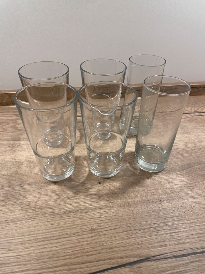 6 Gläser zu verschenken in Düsseldorf