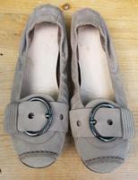 Kennel &Schmenger damen Ballerinas gr.39,5 grau, Wildleder West - Höchst Vorschau