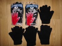 6 Paar schwarze Handschuhe-Stretch MAGIC GLOVES - 2x Neu+4x gebr. Berlin - Lichtenberg Vorschau