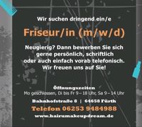 Friseur/in  M/W/D  gesucht! Hessen - Fürth Vorschau