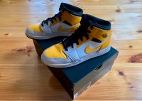 NIKE Air Jordan 1 Mid - Mod. University Gold Black Gr. 40 - TOP! Brandenburg - Wittstock/Dosse Vorschau