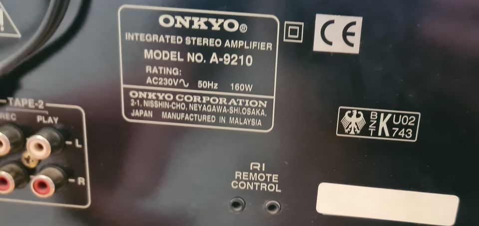 Stereoanlage TCN Boxen / Onkyo Verstärker - Voll Funktionsfähig in Miltenberg