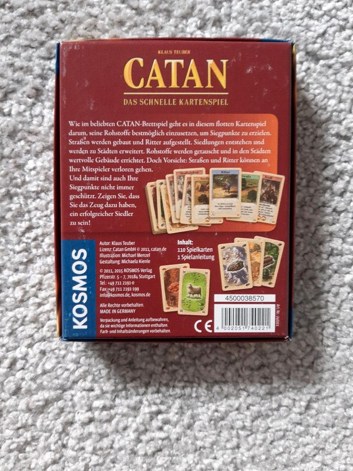 Catan,Das schnelle Kartenspiel in Marklohe