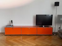 USM HALLER | Lowboard/Sideboard 3x1 - 3 Klappen | Orange Neuhausen-Nymphenburg - Neuhausen Vorschau