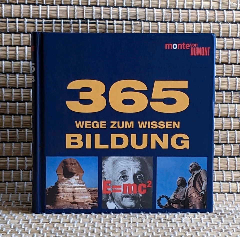 365 WEGE zum WISSEN - Bildung HARDCOVER gebunden NEU.wertig in Berlin