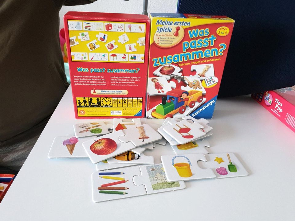 Kinderspiele Puzzle ab 2 +Dora Memo ab 4 beide für in Langenhagen