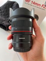 Samyang 14mm 2.8 MF für Nikon Z, wie neu, OVP Bergedorf - Hamburg Allermöhe  Vorschau