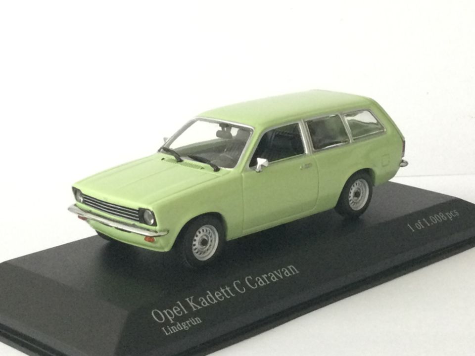 Minichamps 1:43 Opel Kadett C Caravan 1973 Grün in Einhausen (Thüringen)