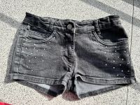 Shorts MÄDCHEN 152 schwarz Glitzer ✨ Thüringen - Brahmenau Vorschau