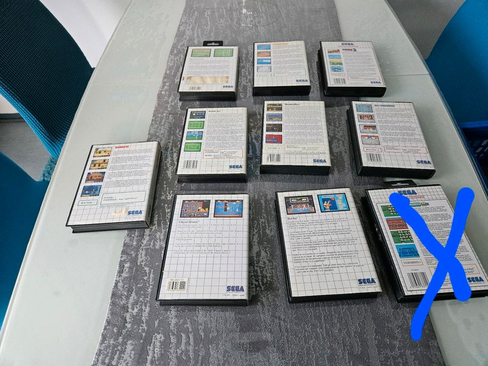 SEGA SPIELE Master system in Schwabach