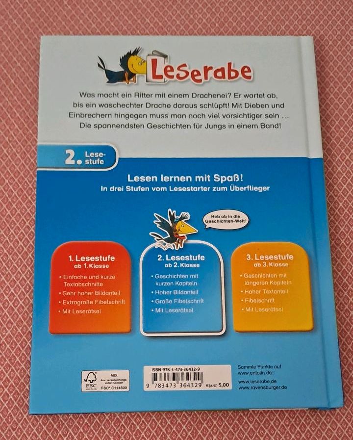 Biete Leserabe Erstleser Buch für Jungen 2.Klasse an in Bremen