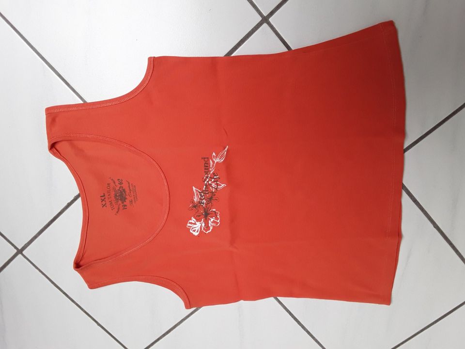 Tom Tailor Top T-Shirt ohne Arm orange XXL in Rheinland-Pfalz - Wörrstadt |  eBay Kleinanzeigen ist jetzt Kleinanzeigen