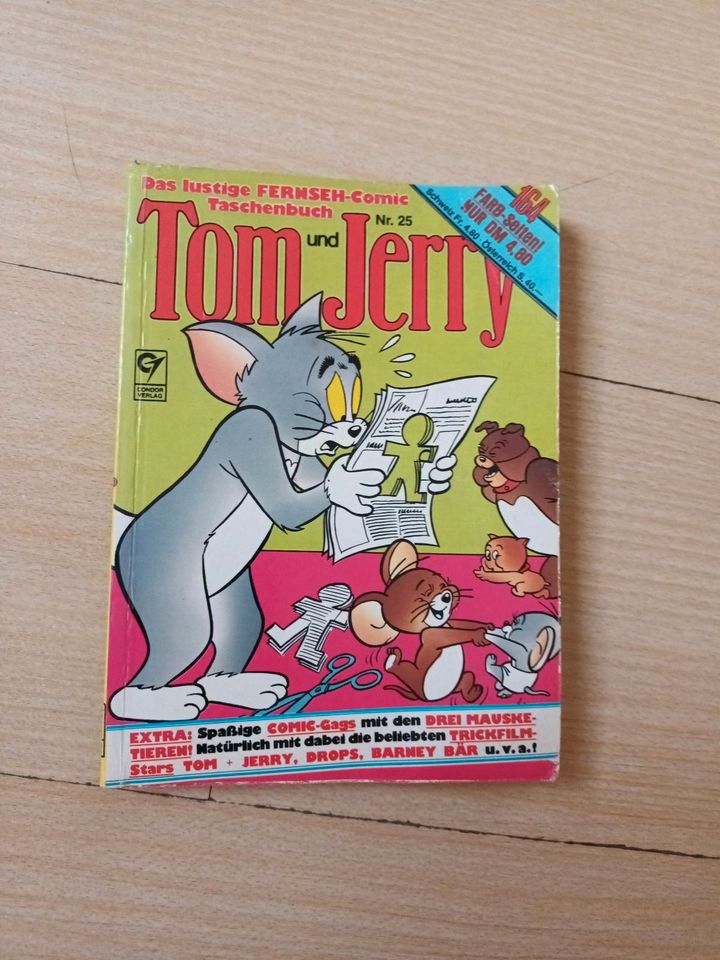 Tom und Jerry Comic 80er Jahre Fabllich in Herxheim bei Landau/Pfalz