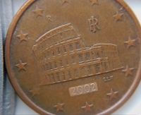 5-Cent-Münze 2002 - Italien "Kolosseum" Niedersachsen - Brietlingen Vorschau