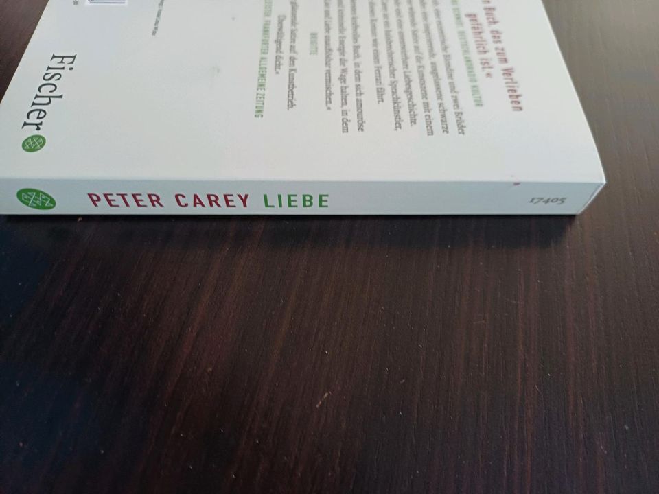 Liebe Eine Diebesgeschiche Peter Carey in Leipzig