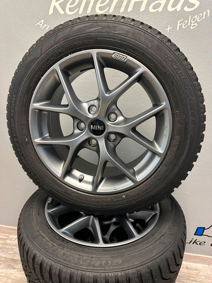 Mini Clubman 16 Zoll Winterreifen Winterräder BBS 195/60R16 TOP in Rüsselsheim