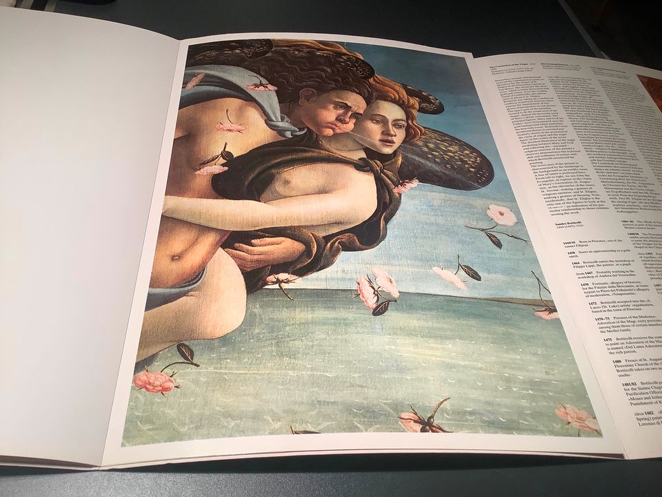 Posterbook Botticelli vonTaschen Verlag 1993 in Korschenbroich