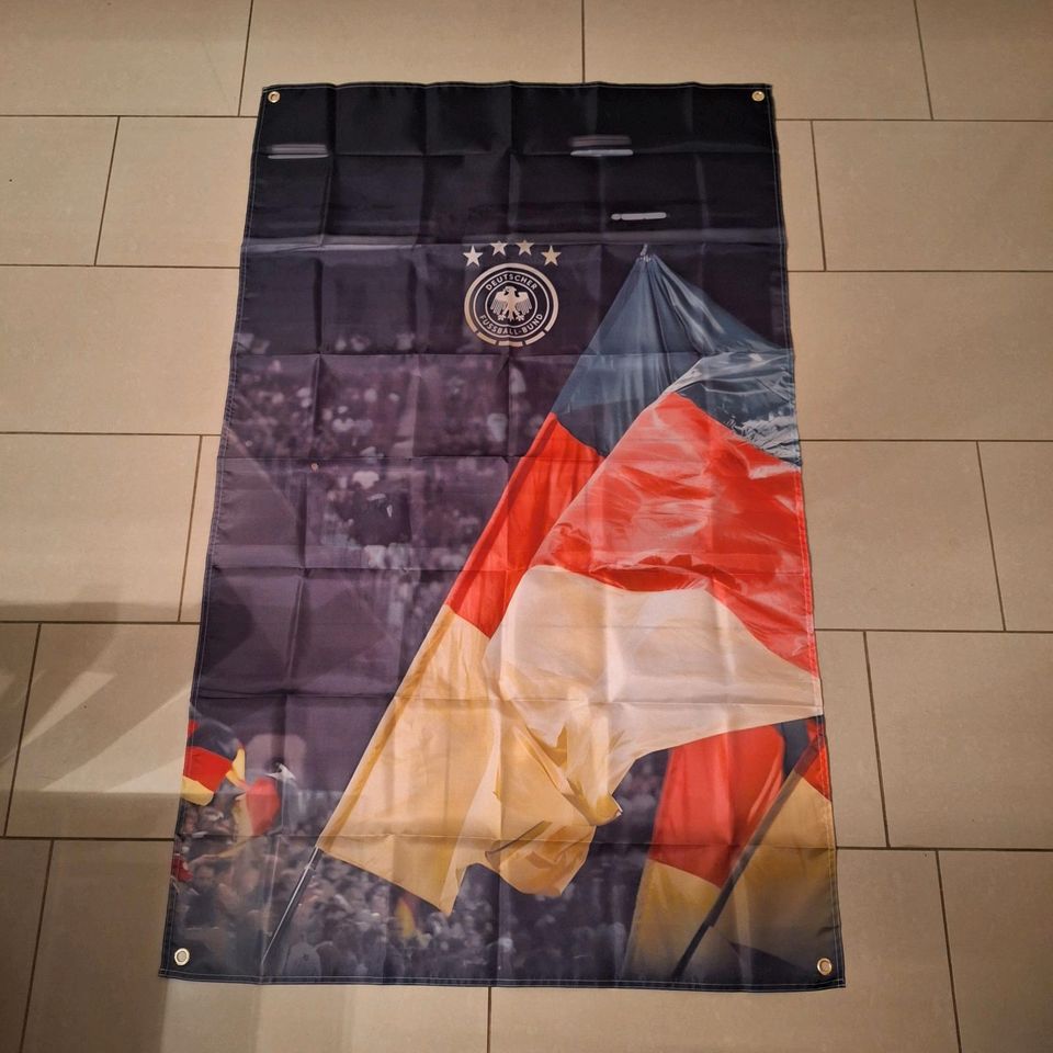 DEUTSCHLAND DFB Fußball Flagge/Banner/Merchandise/Werbung in Schöllnach