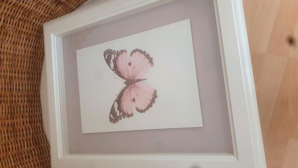 Ikea Bispgargen Schmetterlingsbild 3D-Bild in Syke