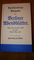 Vollständige Ausgabe der Berliner Abendblätter vom Bayern - Wartenberg Vorschau