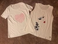 Damen T-Shirt Top 2 Stück Gr.42-44 wie neu Sachsen-Anhalt - Tollwitz Vorschau