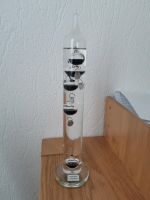 Galileo Thermometer schwarz Höhe 28cm Berlin - Wilmersdorf Vorschau