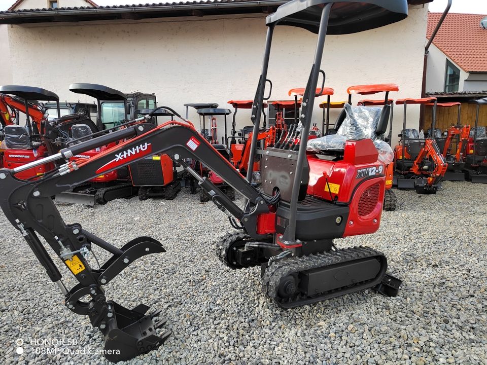 Minibagger  12-09 Kubota / Seitensteuerung/ Kickarm in Sommerach