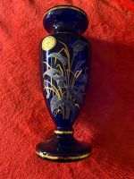 Schicke Vase Bohemia blau Gold Kristall Berlin - Marzahn Vorschau