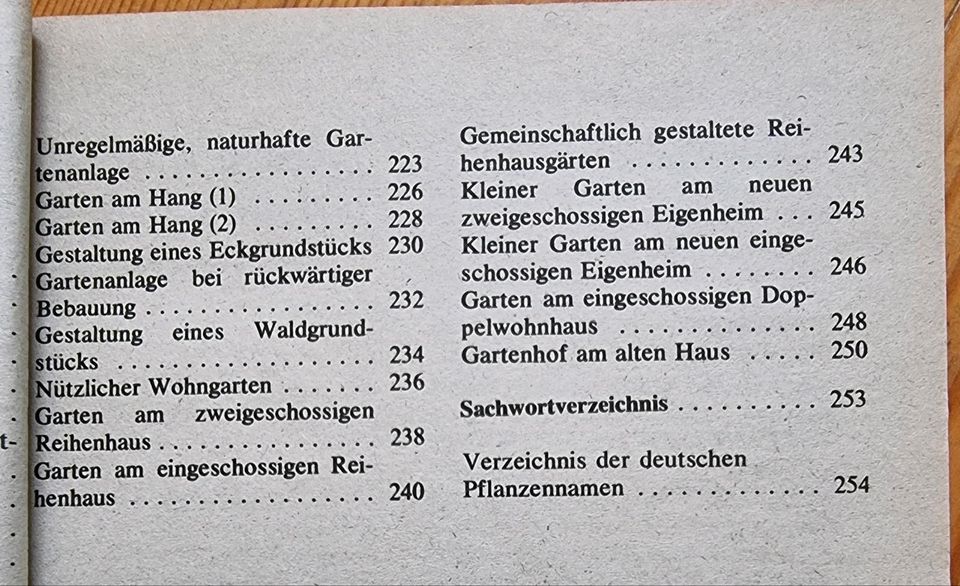 DDR Buch: "Der Garten am Haus ", VEB Deutscher Landwirtschafts... in Gera