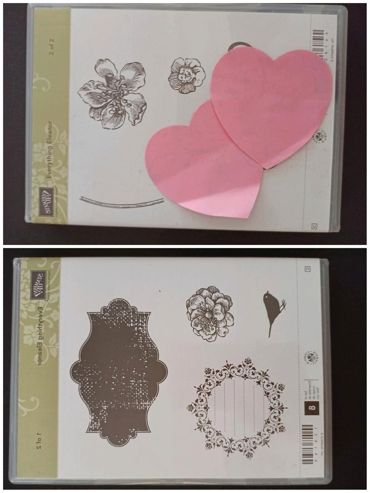 2 tlg. Stempelset "Everything Eleanor", Stampin Up, top in Erbach