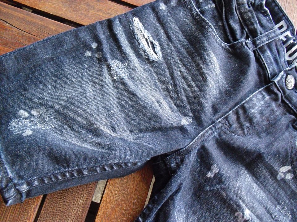 Coole Retour Jeans Shorts Bermuda 10 140 Used Look in Wangen im Allgäu
