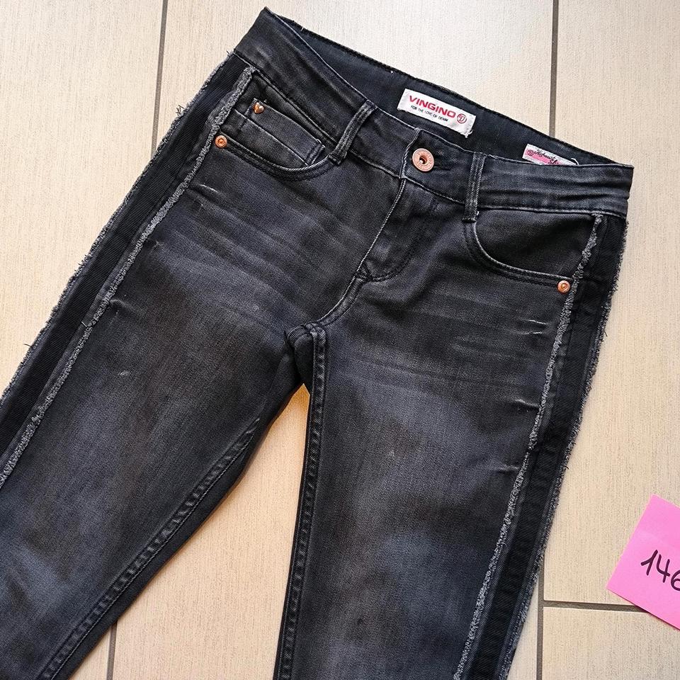 ♥️ Hose - Jeanshose - Größe 146 - von VINGINO - schwarz - top ♥️ in Bischberg