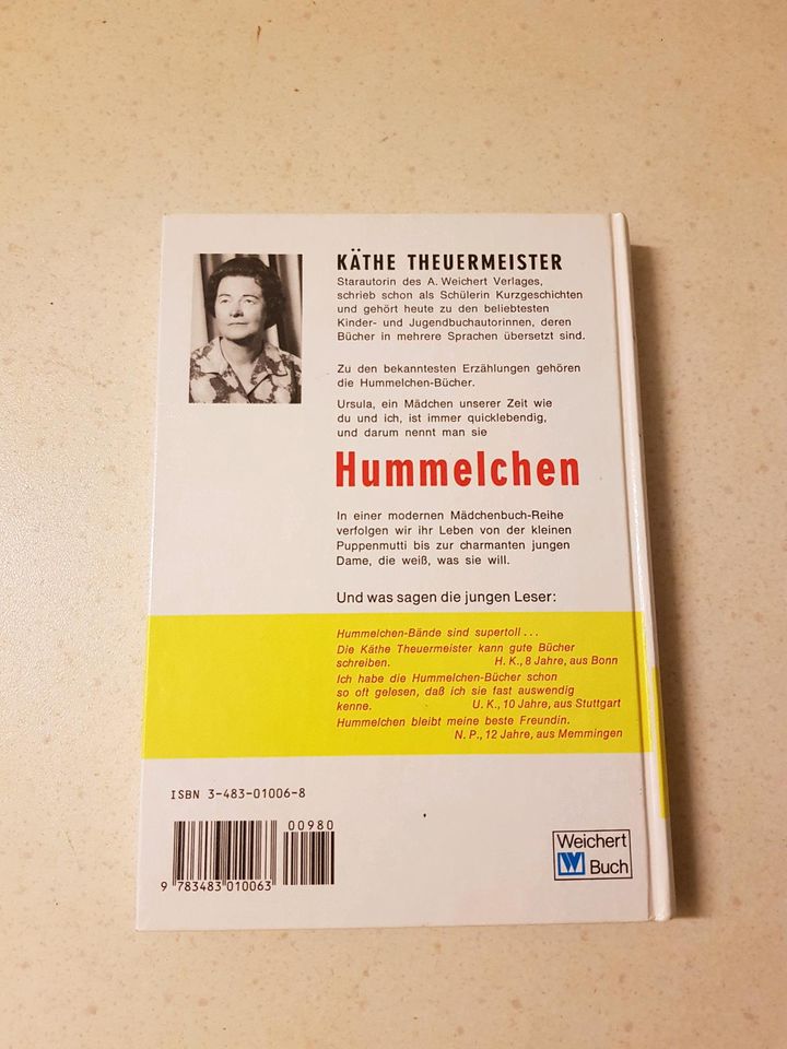 Kinderbuch, Hummelchen im Internat in Groß Kreutz