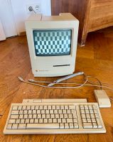 Apple Macintosh Classic mit Maus und Tastatur Neuhausen-Nymphenburg - Neuhausen Vorschau
